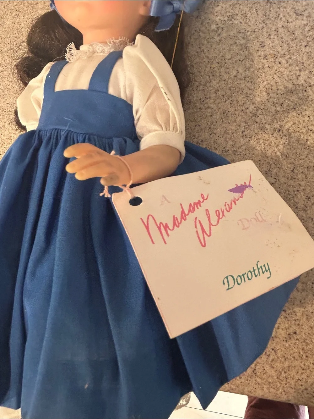Madame Alexander Dorothy wizard of oz Doll 12”